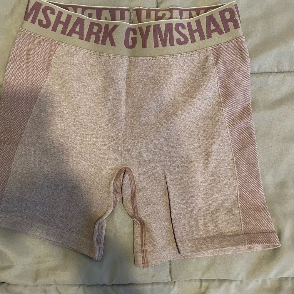 Gymshark Flex purple color shorts